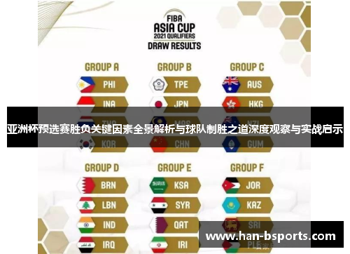 亚洲杯预选赛胜负关键因素全景解析与球队制胜之道深度观察与实战启示