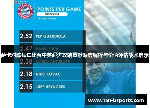 萨卡对阵拜仁比赛中英超进攻端贡献深度解析与价值评估战术启示